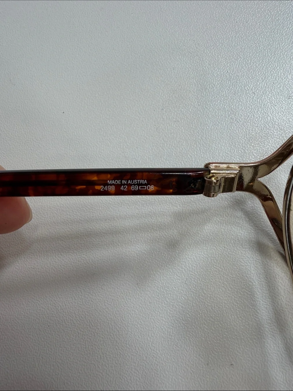Vintage Christian Dior Oversized Butterfly Sunglasses